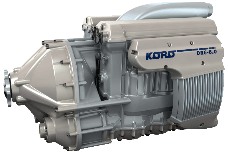 KORO DR6 8.0 high performance aero engine KORO high performance aero engine